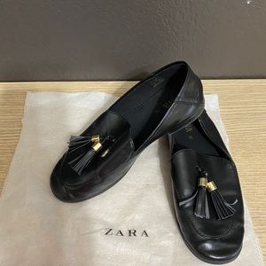 Zara girls loafers... just beautiful
